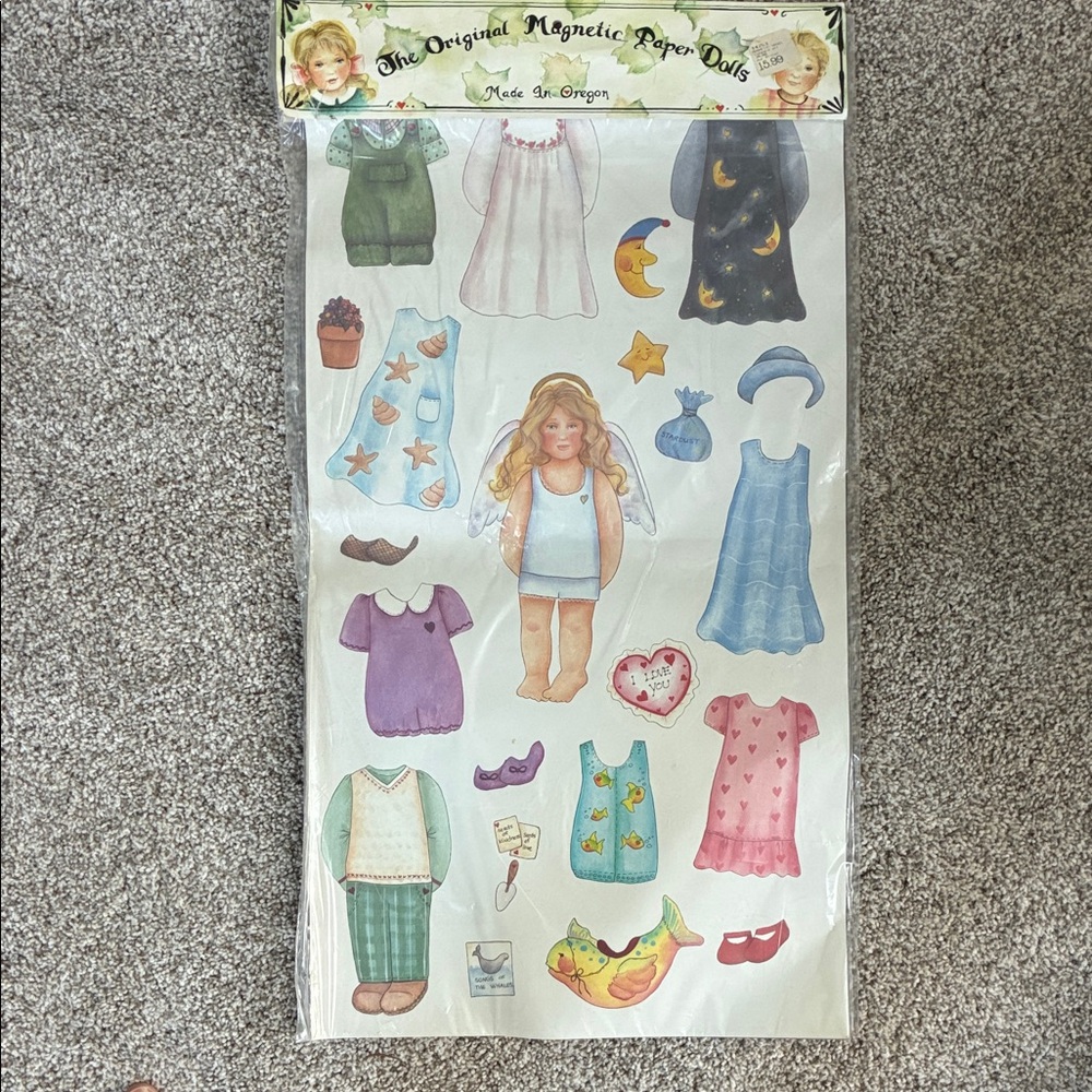 The Original Magnetic Paper Dolls
 Made in Oregon